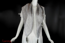 Silk scarf TIMESQUARE - BAMBOO CHIC